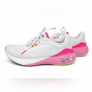 Under Armour MAC 3 HOVR 9.5 Women's White and Pink Shoes